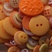BULK - Buttons - Light Orange - OVER 100