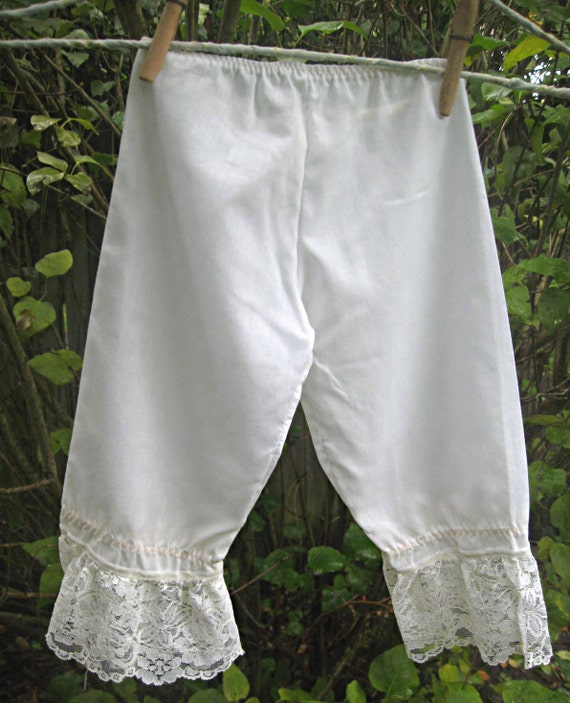Vintage bloomers cute with lace on bottom doll or little