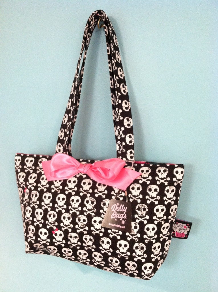 Dolly Bags Perfect Purse Skull and Crossbones