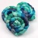 Merino/ Silk/ Sparkle - Handpainted Roving for Spinning or Felting
