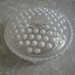 Vintage Hobnail Milk Glass Vanity Bowl Container Jar