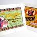 Vintage Halloween Witch Potion Bottle Label Greeting Cards - Blank Inside Ready to Ship