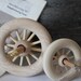 RESERVED for Malynda 2 top whorl drop spindles kit includes roving