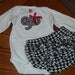 Alabama Crimson Tide Ruffled Diaper Cover Set ASHLEIGH BONDS