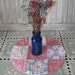 Recycled Vintage Quilt Candle Mat