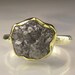 Rough Diamond Ring - 18k and 14k Gold