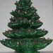 Vintage Ceramic Lighted Christmas Tree 24 inch