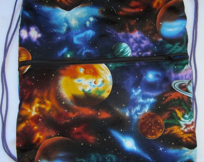 Universe at you back: Backpack/tote Made to order
