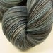 Sock Weight Superwash Merino Wool/Nylon Yarn, Hand Dyed - Storm Clouds