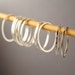Simple Solid Snag-Free Oval Ring Stitch Markers for Knitting