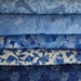 Blue Danube by Fabric Freedom Yard Quilting 5 Fat Quarters (1.5 total yards)