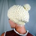 Vintage 1980s Pom Pom Winter Hat