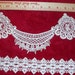 2 Pieces of Vintage Fancy White Lace 2 Yds 30 Ins