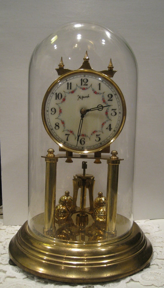 Vintage German 400 day Anniversary Clock John Wanamaker Brass