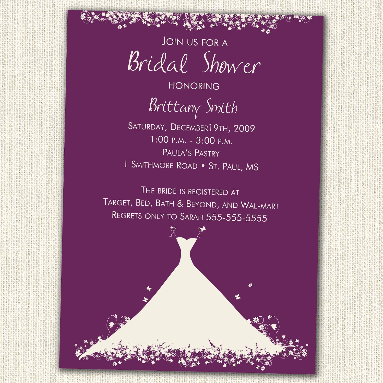 Bridal Shower E Invitations 4