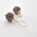 Soft Purple Lampwork Earrings