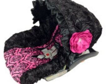 Baby Car Seat Covers, Infant Car Seat Covers, Car Seat Covers for Baby, Car Seat Covers, Roses Baby Slipcovers, Infant Slipcovers