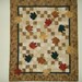Quilted Wall Hanging or Lap quilt Batik Autumn Leaves Black Friday Etsy Cyber Monday Etsy