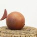 Ernst Henriksen teak puffer fish Made in Denmark