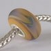 OOAK Organic Handmade Lampwork European Charm Bead - SRA - fits Troll/Biagi etc