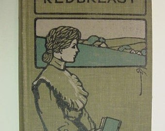 Robin Redbreast Mrs. Molesworth Illustrated Antique Victorian Novel Book Romance