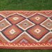 RESERVED for Draco: Blue/Red/Beige Kilim. 8 x 4 ft Tough Wool. Hand woven. Afghanistan.