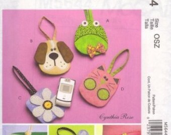 McCall's Craft Pattern M5644 Kids Cell Phone Cases