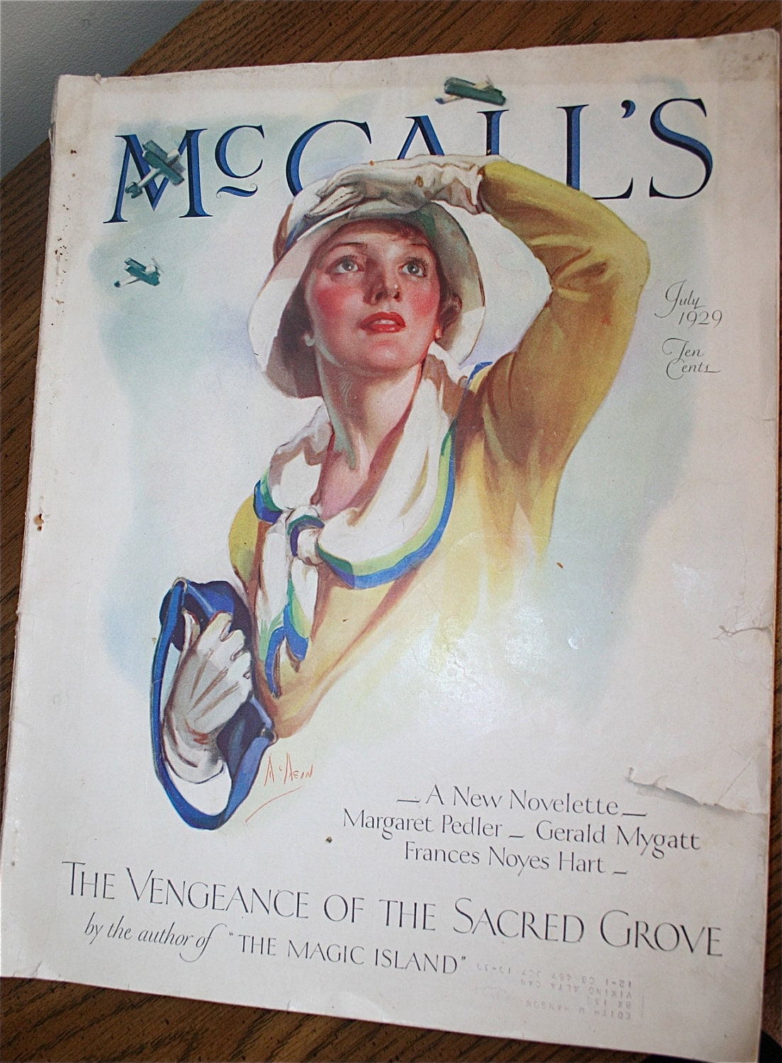 Vintage McCall's July 1929 Magazine