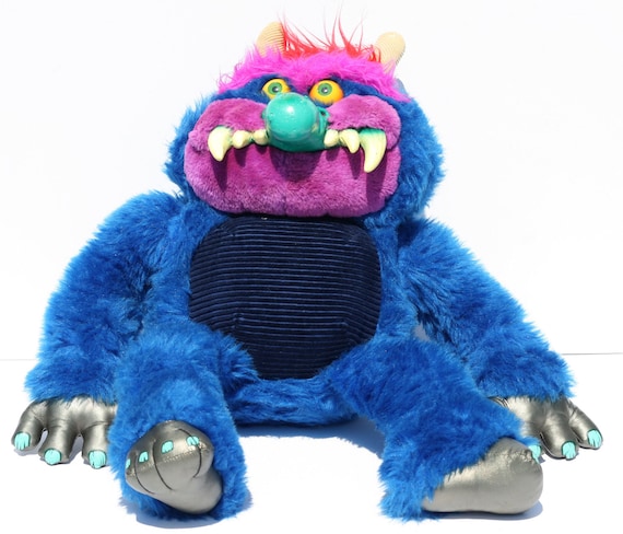 purple monster toy 80s