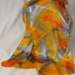 Silk Scarf,Silk Scarves, Hand designed,Womens Fashion Accessories,MAGMA