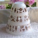 Pyrex Early Americana Glass Brown and White Nesting Bowls, Mixing Bowls, Roosters, WEather Vanes, White Milk Glass, Oil Lamps, Coffee