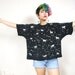 90s Horse Splatter Print Crop Top (M)
