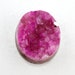 Crazy HOT Pink Cobalto Calcite Druzy Cabochon All Natural
