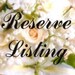 Reserved listing for April - Personalized leaves with initials