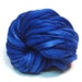 Super bulky handspun yarn spun thick and thin in merino wool - 52 yards, 3.1 ounces/ 89 grams
