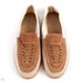 Men Canvas Loafers / 70s Colorblock Shoes / sz 42 / USA 8.5