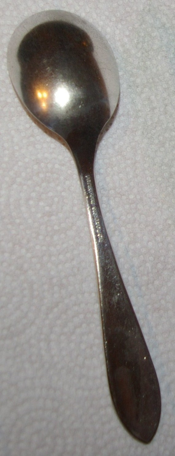 Antique Mickey Mouse Baby Spoon Branford Silver Plate 70 to 80