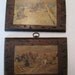 2 Russel Western Cowboy Decoupage Pictures Distressed