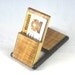 Business Card Case - Hawaiian Curly Koa with Black Palm