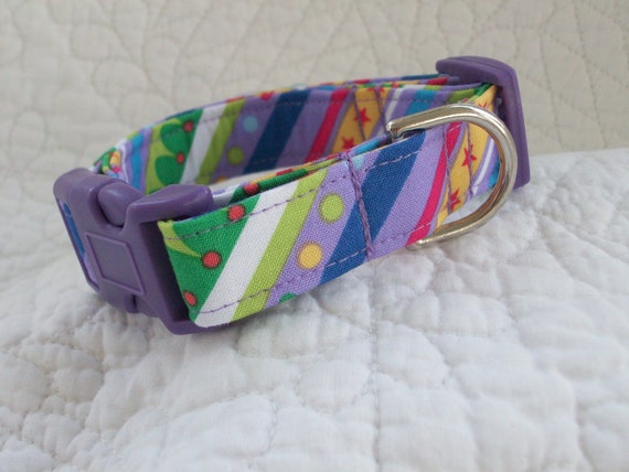 Items similar to Lavender Dog Collar Custom Made on Etsy