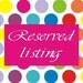 Reserved for Felipe