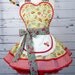 Diner Waitress Apron made with Vintage Fabric by Dots Diner -- in stock -- ONLY ONE