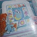 Embroidery Baby Quilt Stamped Cross Stitch Kit Destash