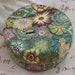 Polymer Clay Covered Tin, Pill Box, by CAG