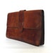 Hazelnut Brown - Vintage Leather Clutch