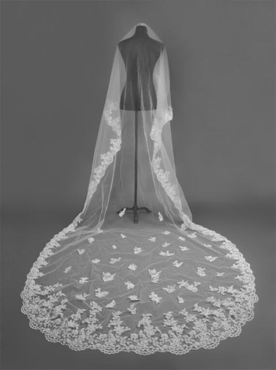 bridal wedding veils cathedral length veil bridal wedding veils cathedral length veil