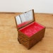 Vintage 1960s Jewelry Box - 60s Hot Pink Box