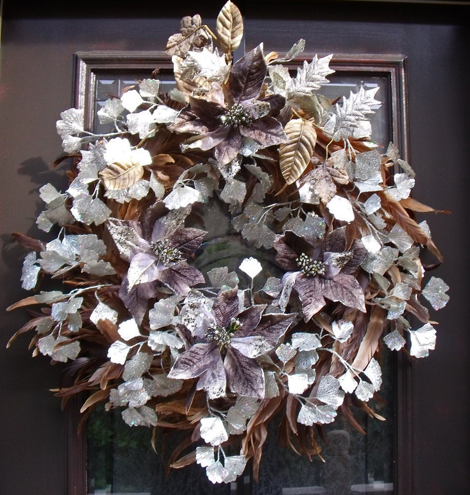 Modern Christmas Wreath Holiday Wreath Door Wreath   Il Fullxfull.371862170 8w7h 