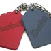 SALE - 50% off - Thanks Tags in Red and Blue, Pre-Strung - set of 14 - HANDMADE by the KIDS