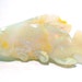 RARE Australian Jelly Opal Fish - 3D Carved - Caribbean green flash White Opal